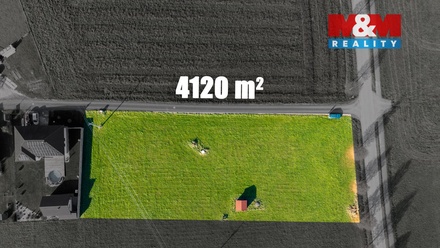 Prodej komerčního pozemku 4 120 m², Lukavice