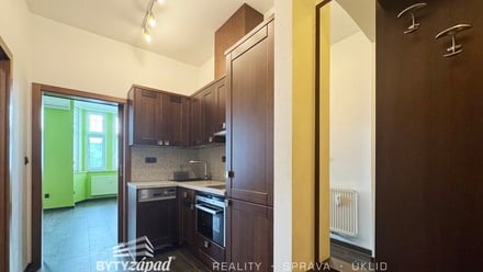 Pronájem bytu 1+kk 32 m², Plzeň - Jižní Předměstí