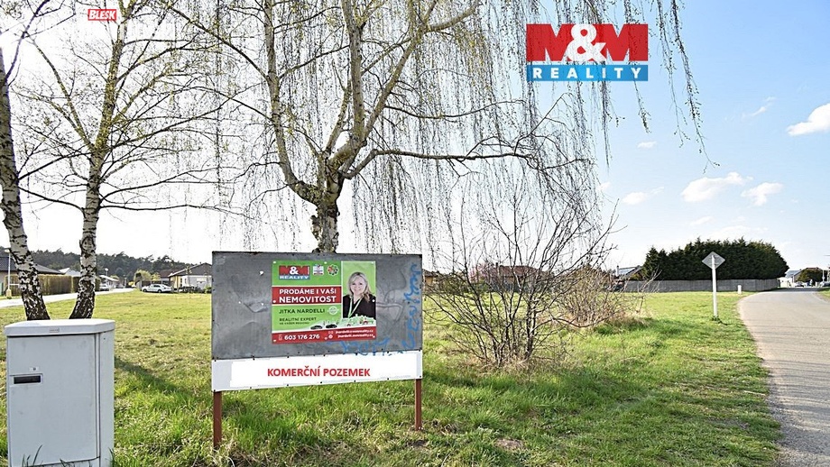 Prodej komerčního pozemku 3 208 m², Tišice