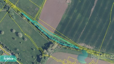 Prodej stavebního pozemku 2 554 m², Teplice