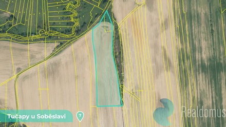 Prodej specifického pozemku 11 561 m², Tučapy