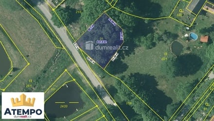 Prodej stavebního pozemku 634 m², Nová Bystřice