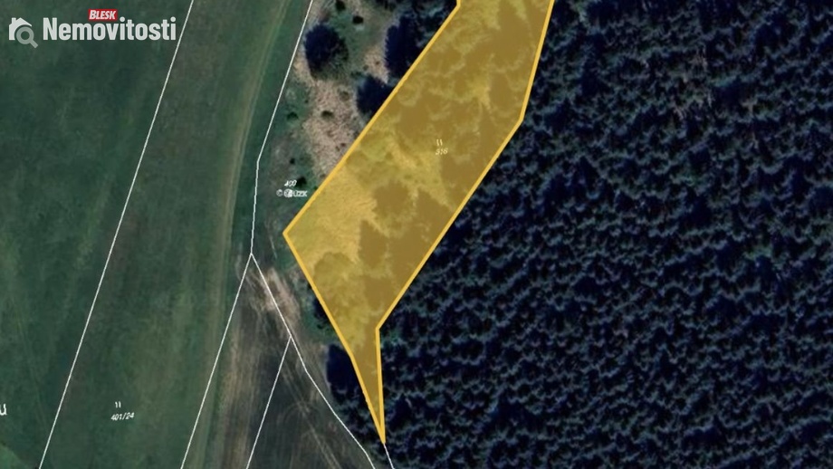 Prodej louky 4 409 m², Líšná