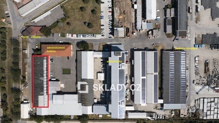 Pronájem skladu 1 400 m², Strážnice