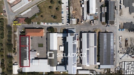 Pronájem skladu 1 400 m², Strážnice