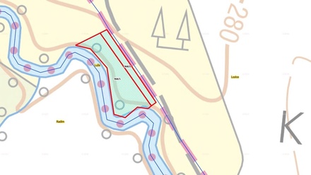 Prodej specifického pozemku 1 586 m², Luže