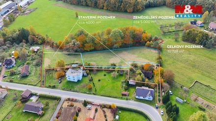 Prodej stavebního pozemku 10 728 m², Havířov