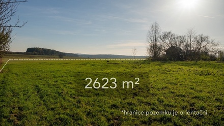 Prodej stavebního pozemku 2 623 m², Opařany - Skrýchov u Opařan