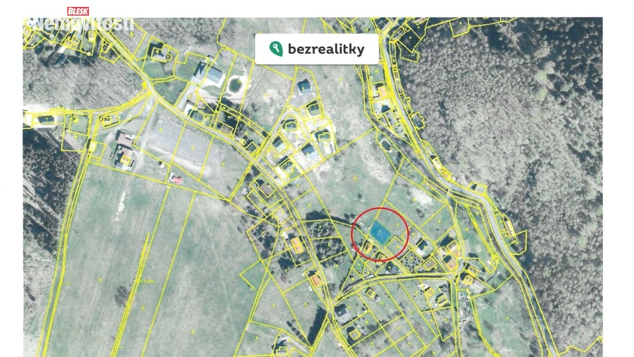 Prodej komerčního pozemku 404 m², Český Jiřetín