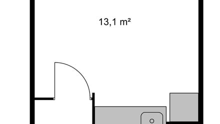 Pronájem bytu 1+kk 20 m², Liberec XIV-Ruprechtice