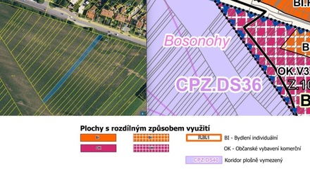 Prodej stavebního pozemku 1 274 m², Brno