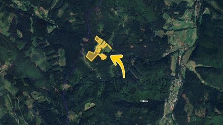 Prodej podílu 3/16 lesa 9 672 m², Horní Lomná