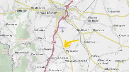 Prodej podílu 1/3 pole 1 300 m², Výšovice