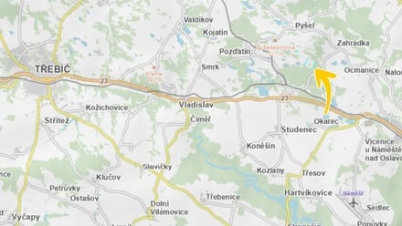 Prodej podílu 1/6 pole 3 818 m², Pyšel