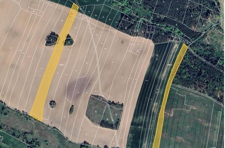 Prodej podílu 1/6 pole 3 818 m², Pyšel