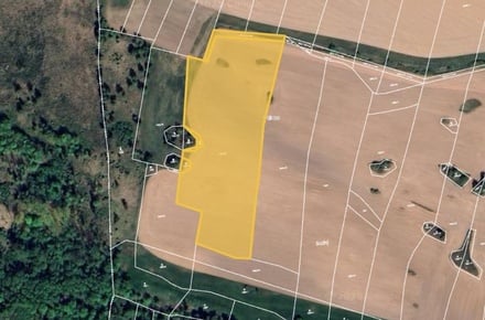 Prodej podílu 1/6 pole 3 971 m², Pyšel