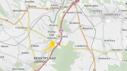 Prodej louky 5 435 m², Brodce