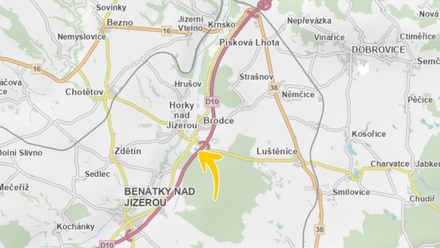 Prodej pole 6 388 m², Brodce