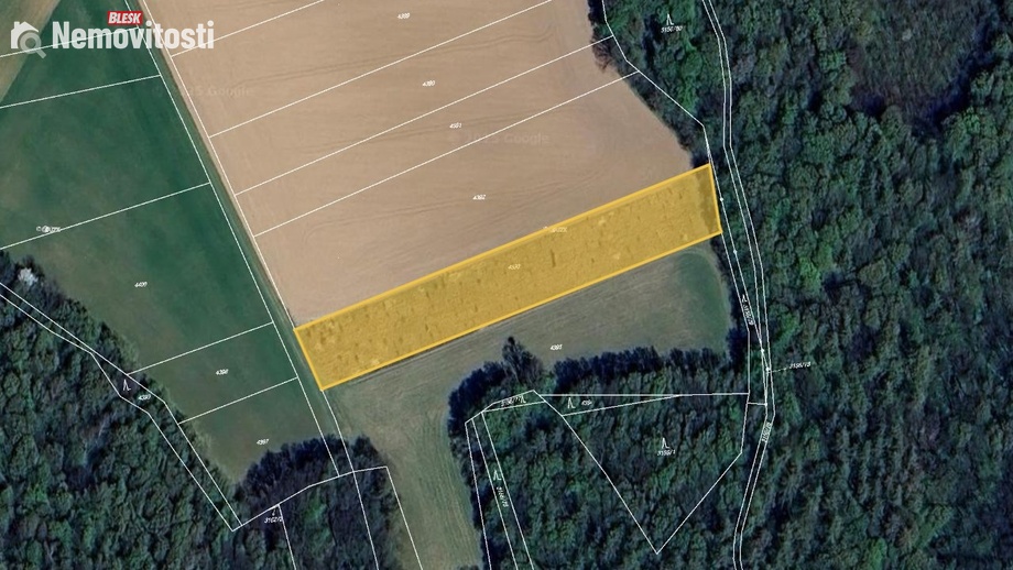 Prodej pole 23 194 m², Prusy-Boškůvky