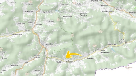 Prodej lesa 4 815 m², Hovězí