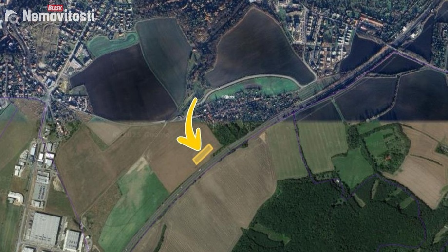 Prodej pole 3 766 m², Mladá Boleslav