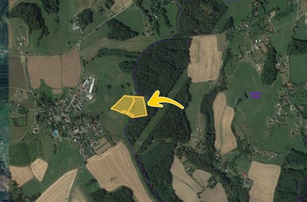 Prodej podílu 5/6 louky 18 436 m², Vlastibořice