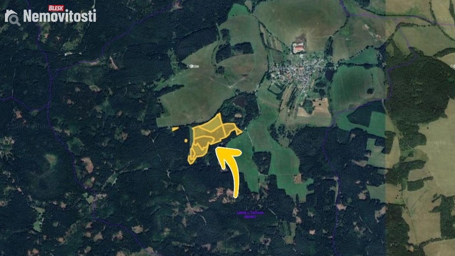 Prodej louky 140 755 m², Lesná