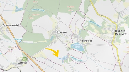 Prodej pole 4 107 m², Kravsko