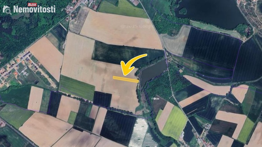 Prodej pole 4 107 m², Kravsko