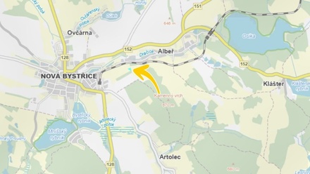 Prodej louky 1 459 m², Nová Bystřice