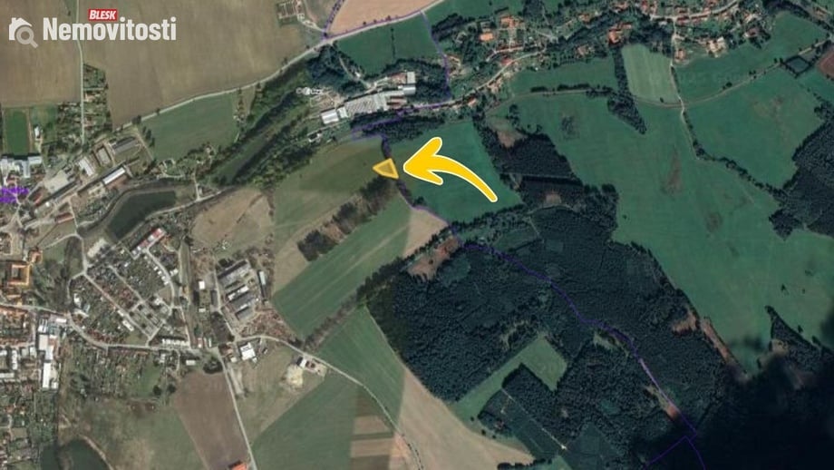 Prodej louky 1 459 m², Nová Bystřice