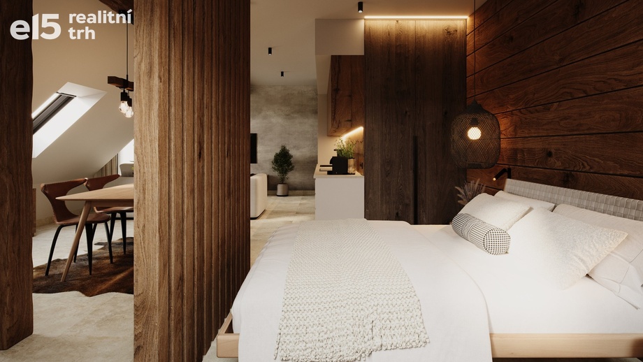 Prodej bytu 1+kk 64 m², Hutisko-Solanec