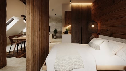 Prodej bytu 1+kk 56 m², Hutisko-Solanec