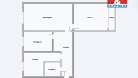 Prodej bytu 3+1 76 m², Jirkov