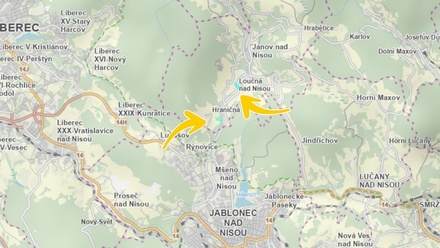 Prodej louky 21 282 m², Janov nad Nisou