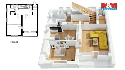 Prodej rodinného domu 149 m², Kluky