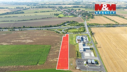 Prodej komerčního pozemku 6 341 m², Mořice