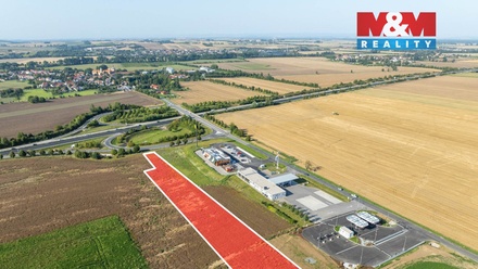 Prodej komerčního pozemku 6 341 m², Mořice