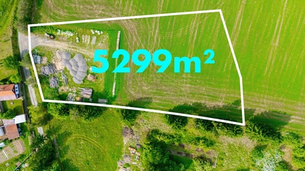 Prodej pole 4 299 m², Bory