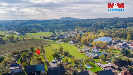 Prodej stavebního pozemku 1 659 m², Brniště