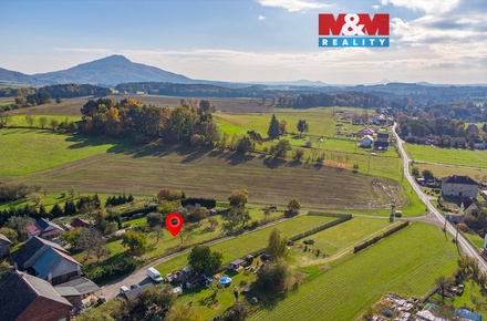 Prodej stavebního pozemku 1 659 m², Brniště