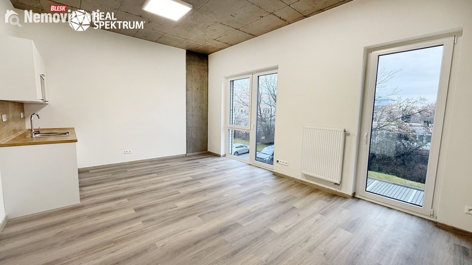 Pronájem bytu 1+kk 36 m², Brno - Horní Heršpice