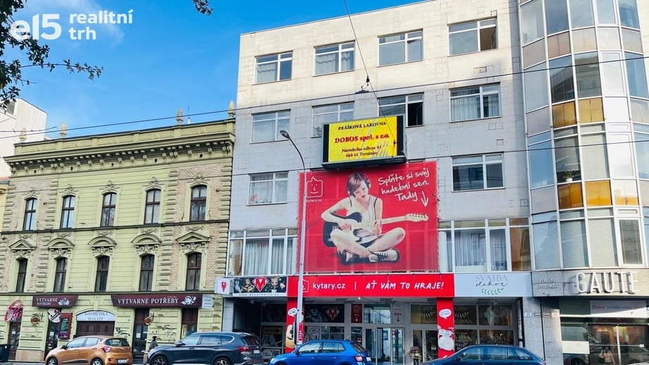 Pronájem obchodního prostoru 165 m², Brno-střed