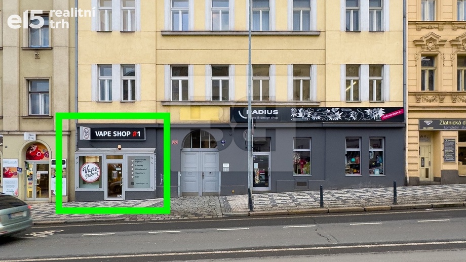 Pronájem obchodního prostoru 45 m², Praha - Holešovice