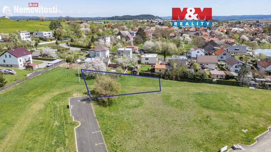 Prodej stavebního pozemku 1 234 m², Kasejovice