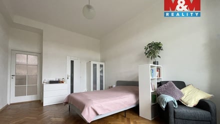 Pronájem bytu 1+kk 38 m², Praha 3