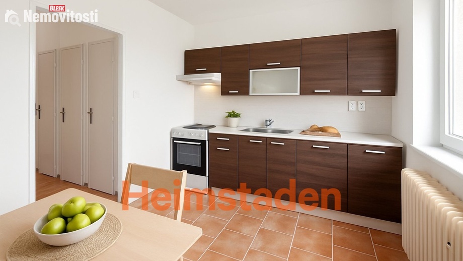 Pronájem bytu 2+1 55 m², Karviná-Nové Město - Karviná - Nové město