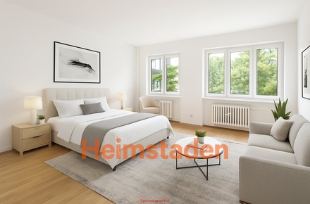 Pronájem bytu 1+kk 33 m², Ostrava-Slez.Ostrava - Ostrava - Slezská Ostrava