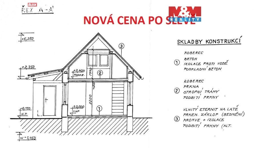 Prodej chaty 25 m², Rychnov nad Kněžnou
