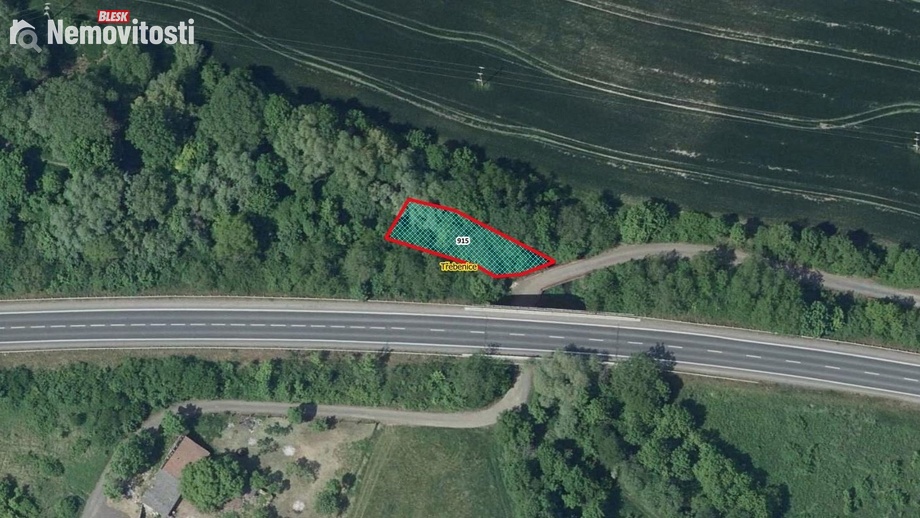 Prodej specifického pozemku 172 m², Třebenice